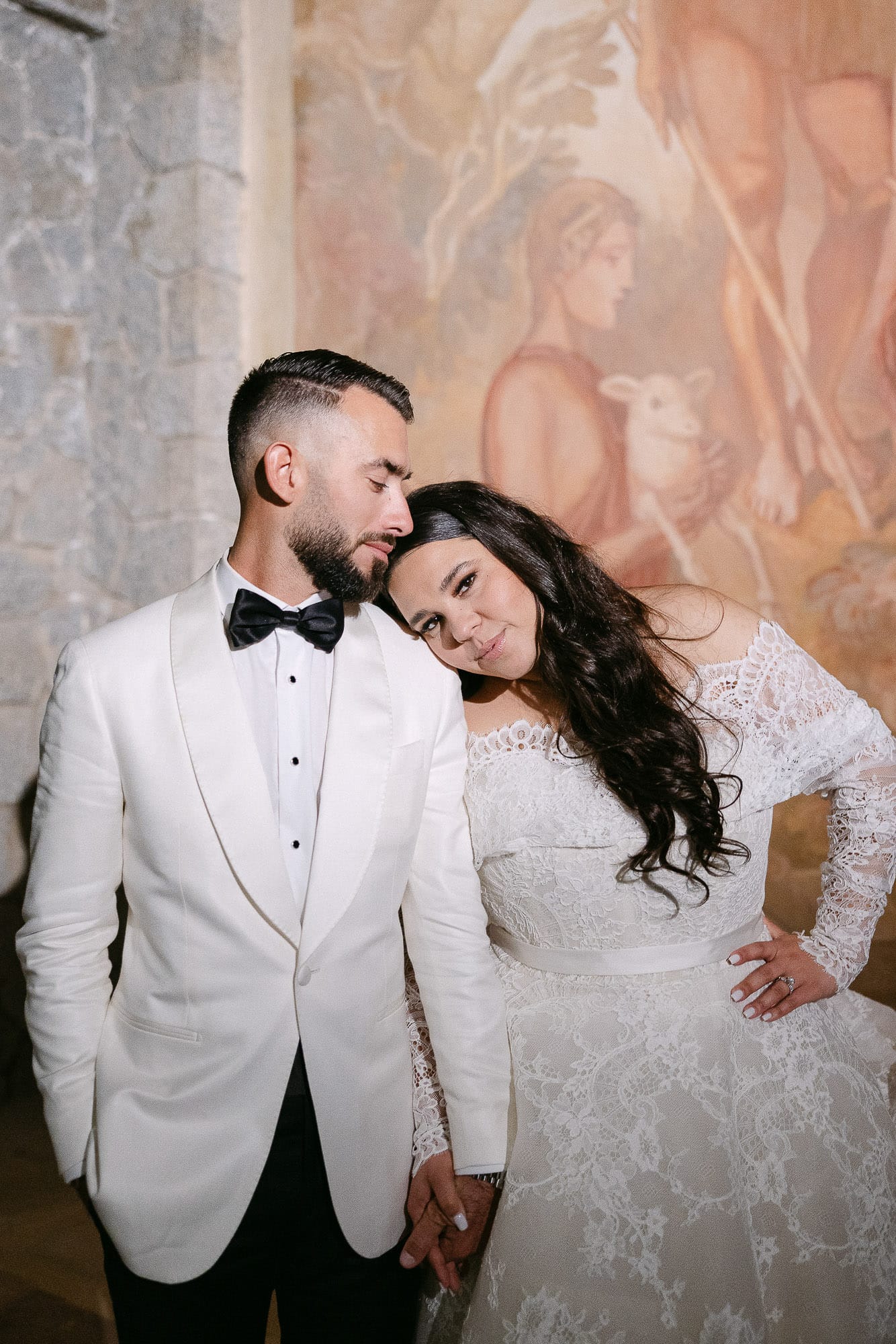 retrato de pareja en Bell Recó. Boda de lujo de destino en Barcelona, Juanjo Vega